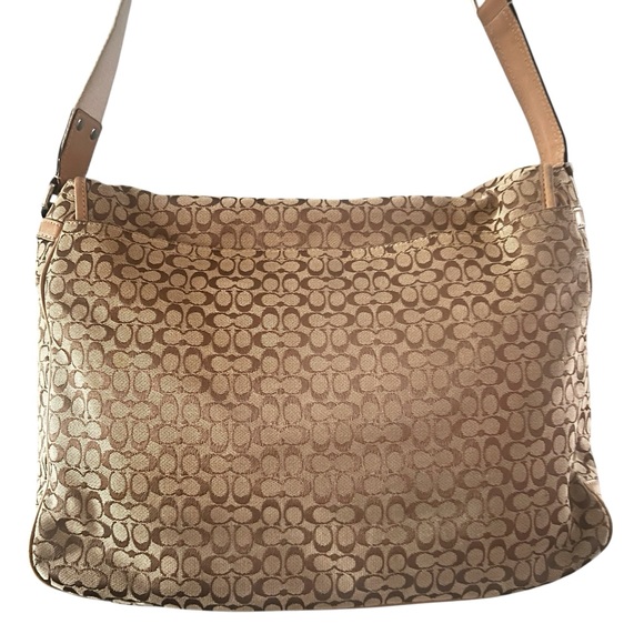 Coach Messenger Bag Brown Khaki - Picture 5 of 17